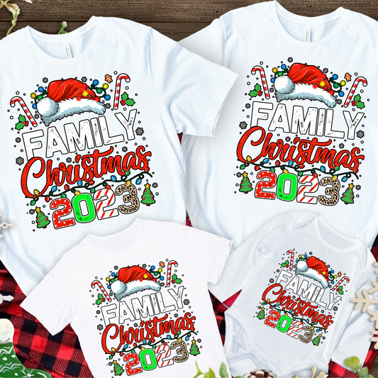 Holiday Crew 2023 Shirt, Christmas Gifts, Family  Pajamas, Christmas Tees, Family Christmas Shirts,