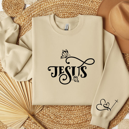 Christian Sweatshirt & Hoodie, Jesus Loves You Tee, Christian Merch, Christian Sweater, Jesus Shirt,Bible Verse Shirt, Trendy Christian Tee