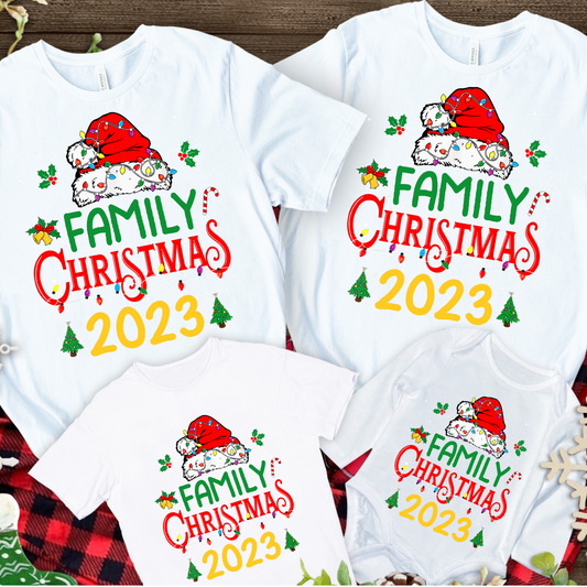 Christmas Crew 2023 Shirt, Family Christmas Shirts, Christmas Gifts, Family Christmas Pajamas, Christmas Tees