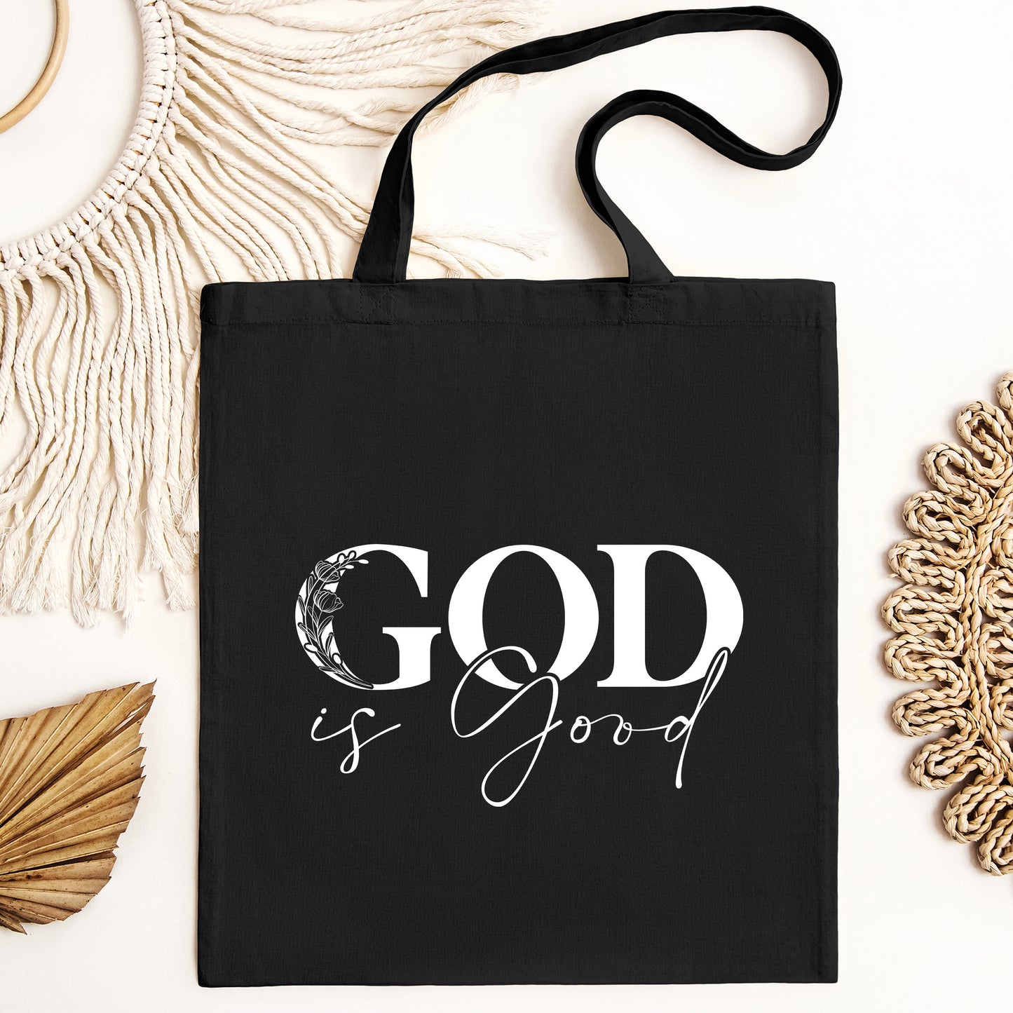 God Is Good All the Time Tote Bag, Gift, Book Bag, Everyday Bag, cotton canvas tote bag, Women Gift Bag, Shopping Tote Bag, cotton canvas