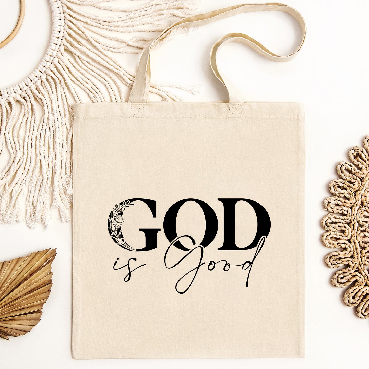 God Is Good All the Time Tote Bag, Gift, Book Bag, Everyday Bag, cotton canvas tote bag, Women Gift Bag, Shopping Tote Bag, cotton canvas