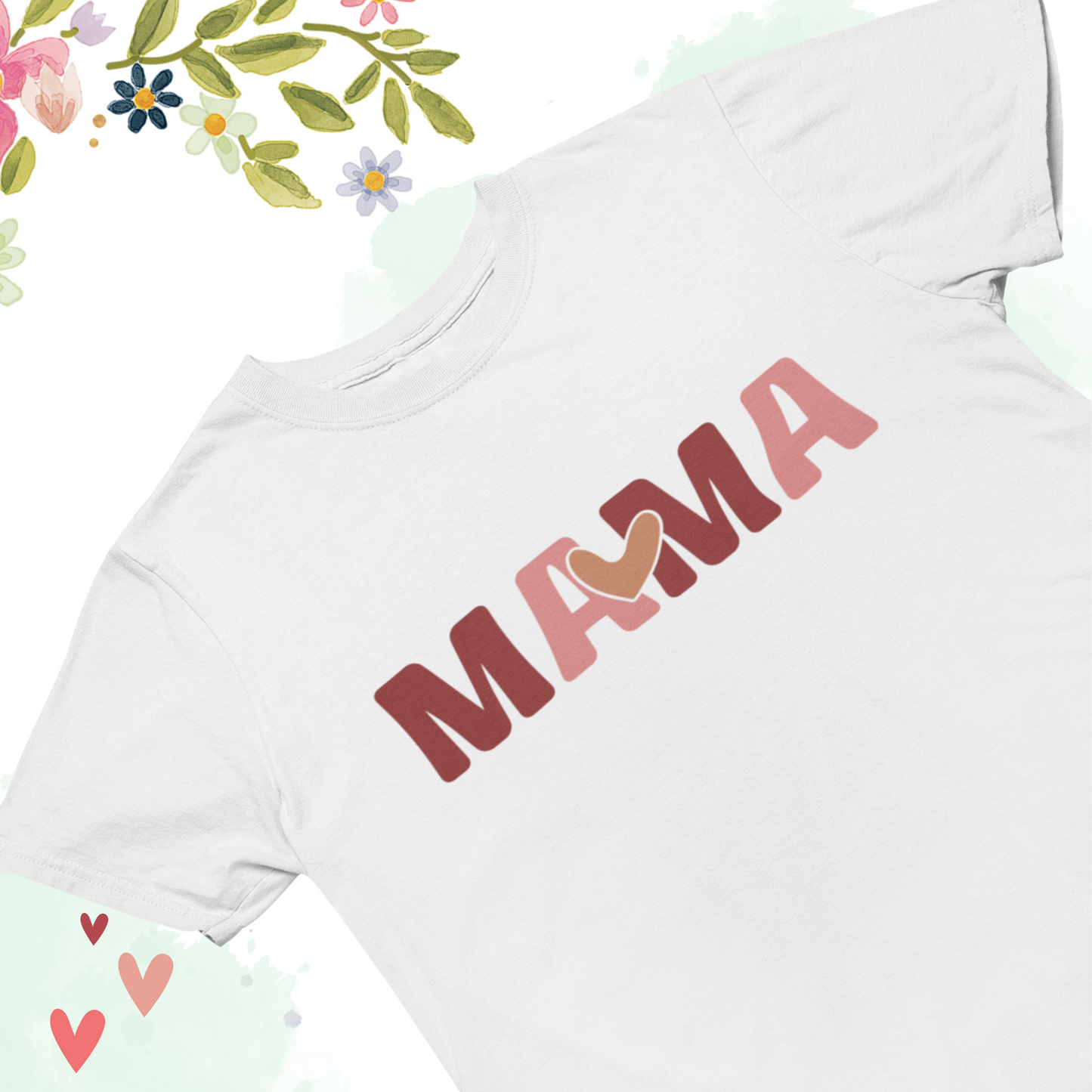 Mama Shirt For Mothers Day Gift From Daughter, Mother's Day Gift, Gift for Mom, Boho Mama Shirt, Mama T-Shirt, New Mom Gift, Mom Life Tee