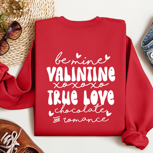 Chocolate is my Valentine Shirt, Valentine's Day Shirt, Girls Valentines Day Gift, True Love Shirt, Chocolate and Romance Shirt, Be Mine Tee